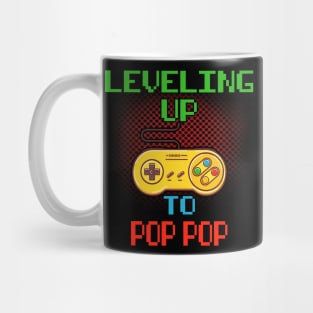 Promoted To Pop Pop T-Shirt Unlocked Gamer Leveling Up Mug